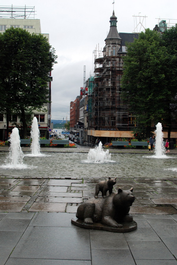 Памятник в Осло Норвегия отзыв о поездке в Норвегию