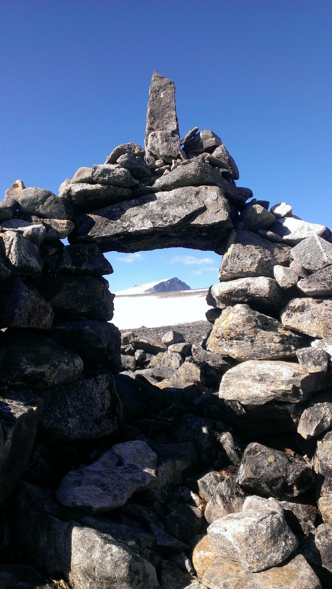 Галлхёпигген вершина скандинавских гор