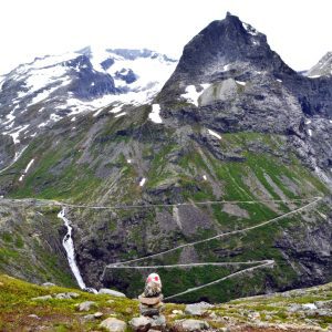 Trollstigen на маршруте к стене троллей