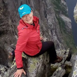 Tourist kjerag Norway